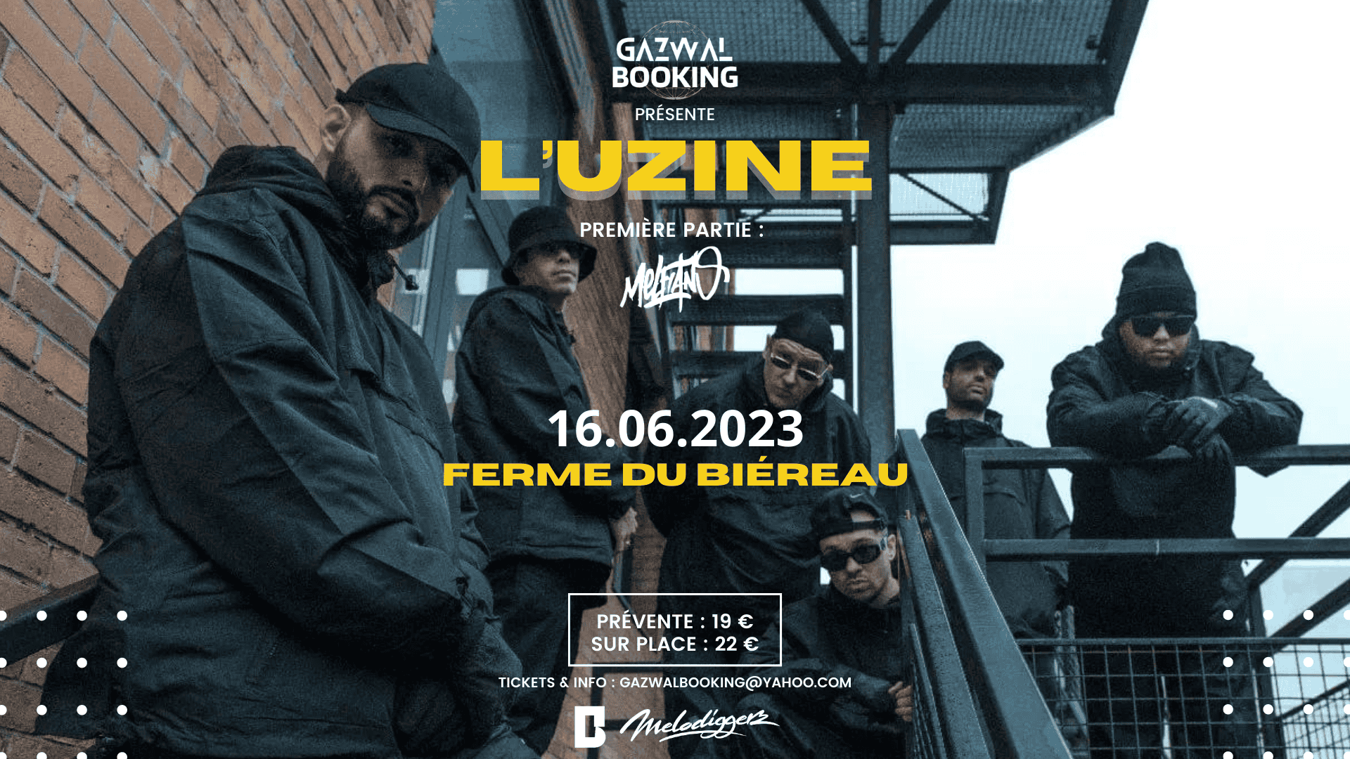 L’uZine : Live @ Ferme du Biéreau