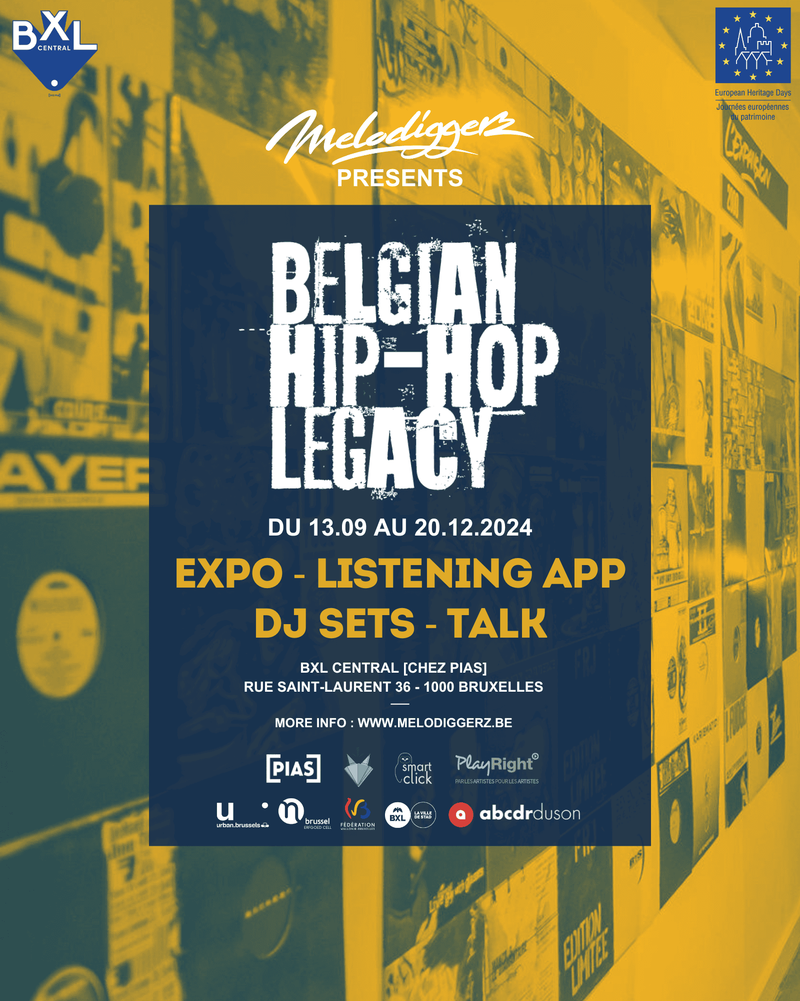 BELGIAN HIP-HOP LEGACY : TÉLÉCHARGER L&rsquo;APPLICATION D&rsquo;ÉCOUTE