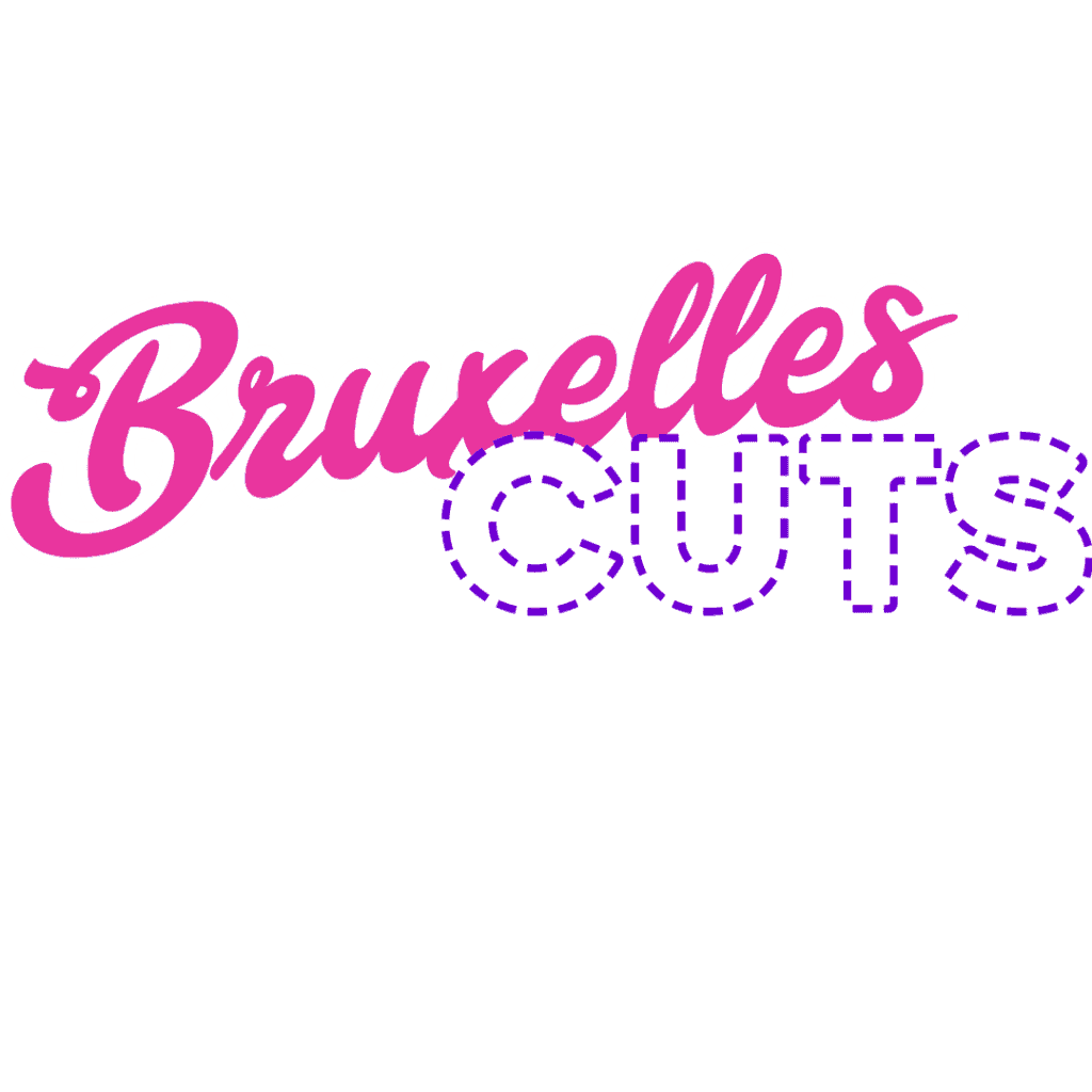 Bruxelles Cut's, logo coloré et moderne pour événements musicaux à Bruxelles.